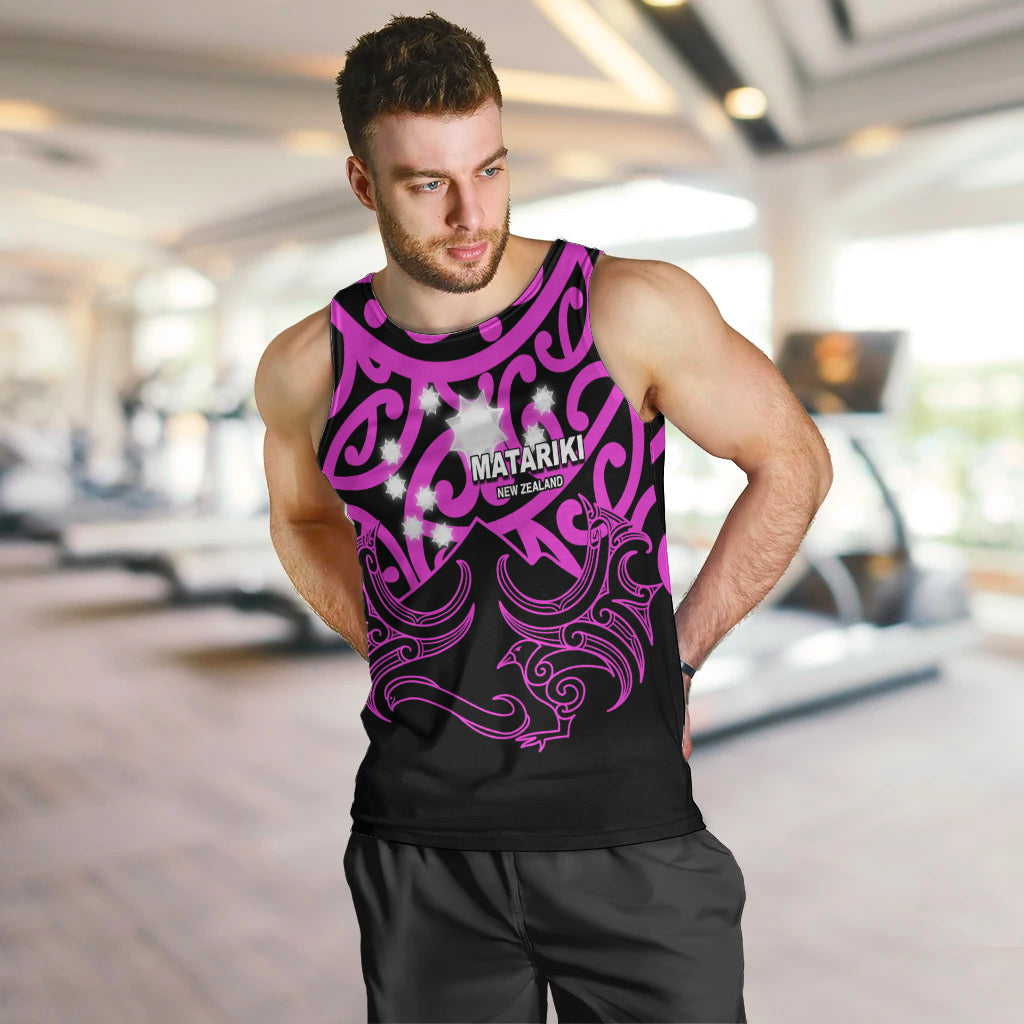 Matariki New Zealand Men Tank Top Maori New Year Purple LT6 - Polynesian Pride